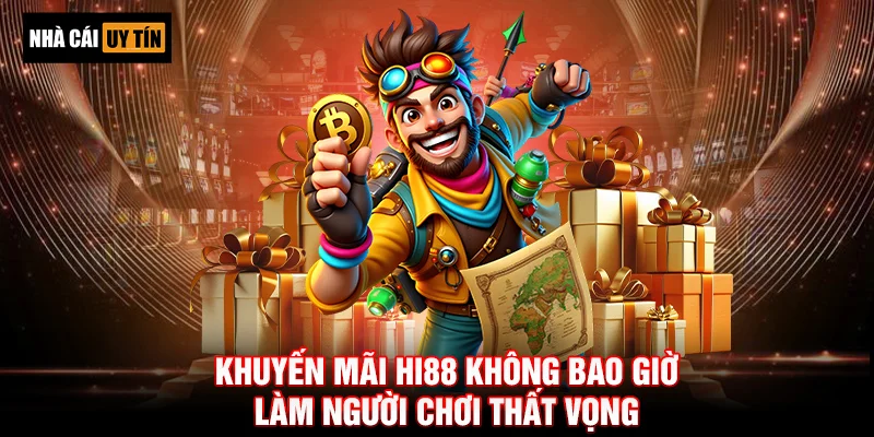 Khuyến mãi HI88 không bao giờ làm người chơi thất vọng